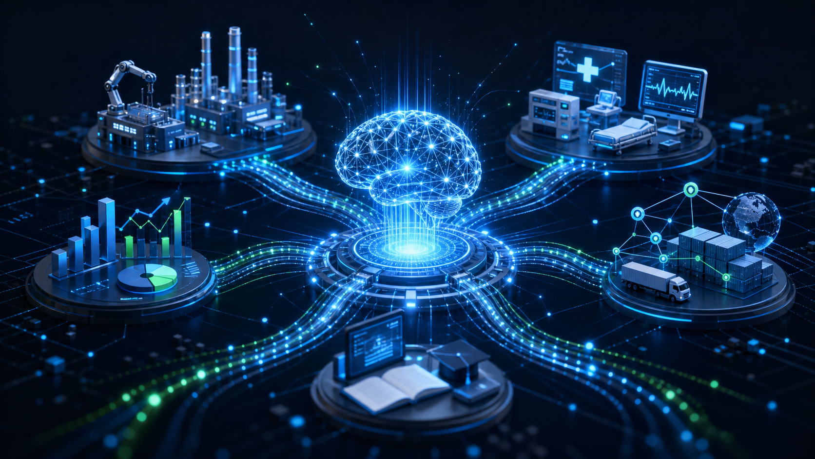 AI Revolution with Visuals: How Artificial Intelligence is Transforming Industries
