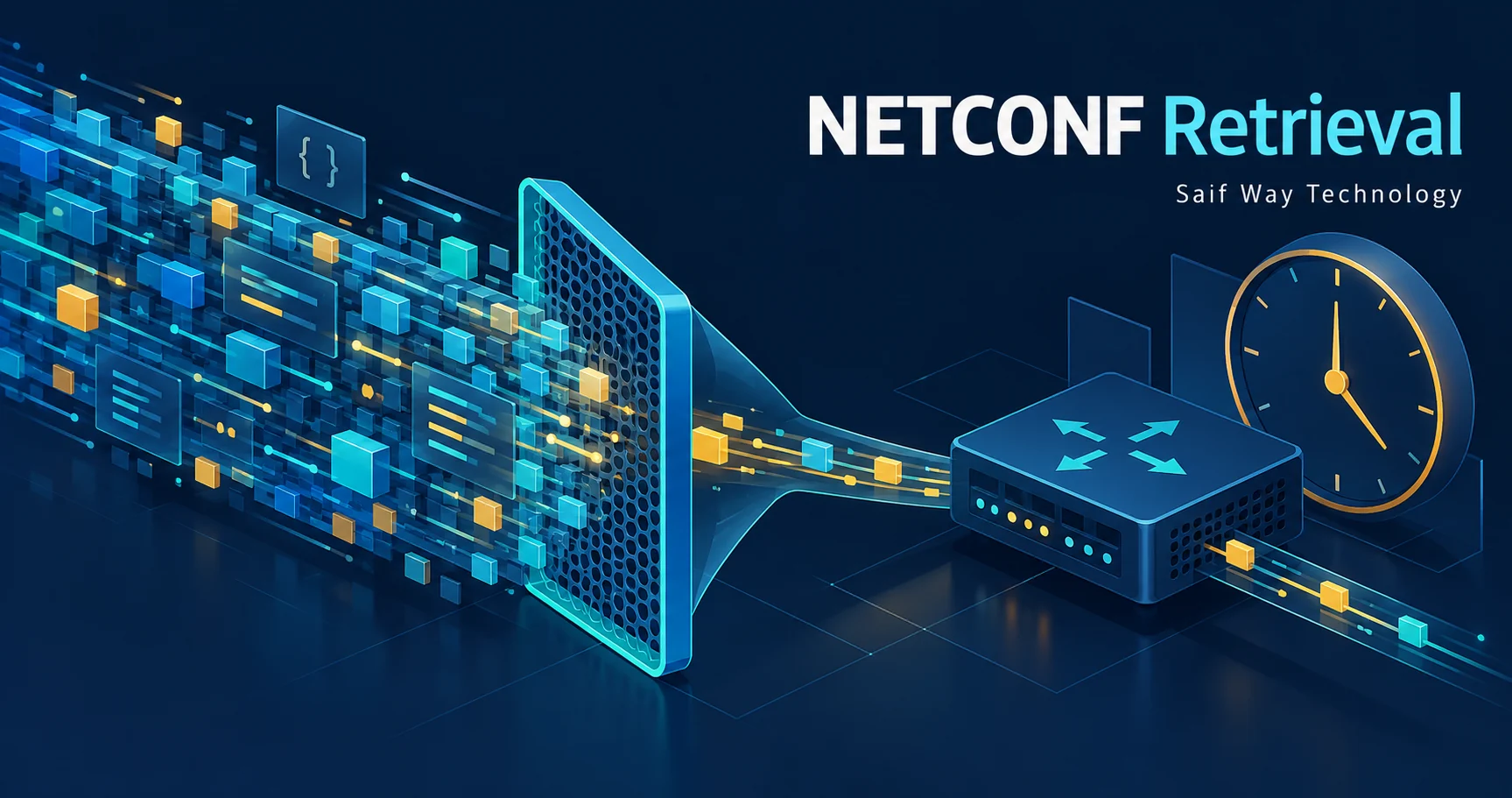 A broad configuration response narrowed through a filter — conceptual illustration
