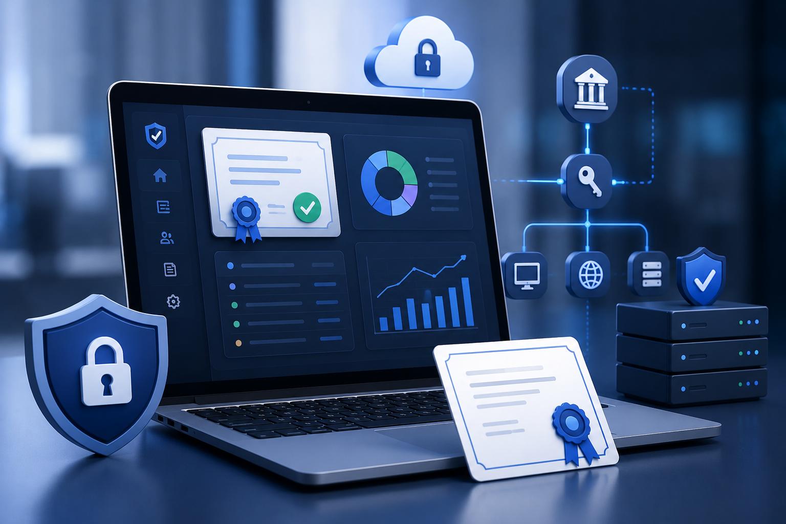 Web-Based Digital Certificate Management Portal